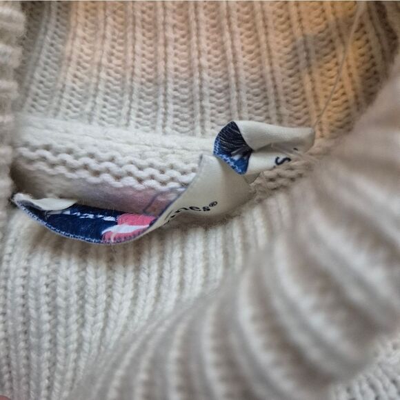 Vineyard Vines Nordic Fairisle Wool Blend Sweater Womens XS Turtleneck NWT - Picture 3 of 7